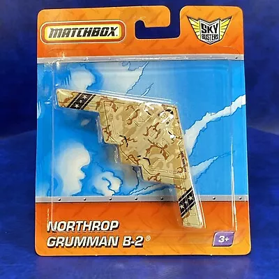 Matchbox Sky Busters Northrop Grumman B-2 Jet Military Aircraft Plane Aviation • $10.51