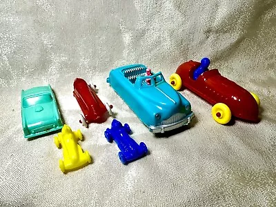 6-VTG Plastic Toy Cars Renwal No.104 & 61  F&F Mold & Die Works • $49.99