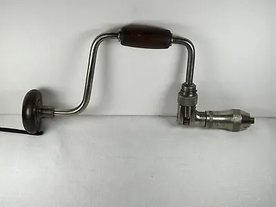 Vintage Millers Falls No.1662- 10 In Ratcheting Brace/ Hand Drill.Made In USA. • $23.50