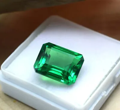 $29.91 • Buy Garnet Natural 12 Cts Green Garnet Stone Emerald Cut Faceted Tsavorite Certified