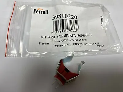 £13.88 • Buy Ferroli Optimax HE & HE PLUS Thermistor Sensor 39810220 - NEW *FREE P&P*