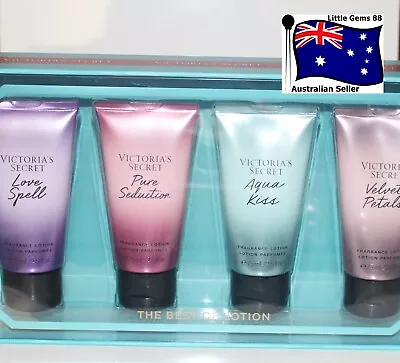 Victoria's Secret Pure Seduction * Aqua Kiss * Love Spell Velvet Lotion Gift Set • $49.95