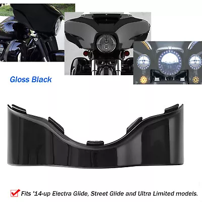 Black Batwing Fairing Lower Trim Skirt Fit For Harley Street Glide 2014-2023 19 • $24.68