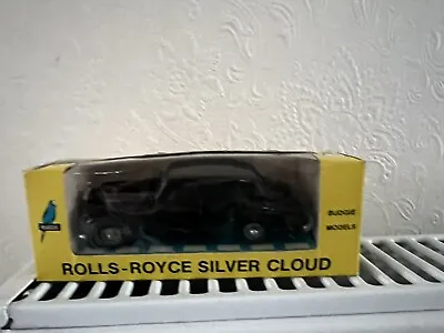 £7 • Buy Vintage Budgie Diecast 102 Rolls Royce Silver Cloud In Black Near Mint In Box