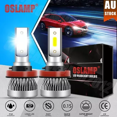 OSLAMP H11 LED Headlight Globes Bulbs 6000K For LEXUS RX350 2006 - 2008 Low Beam • $22.49