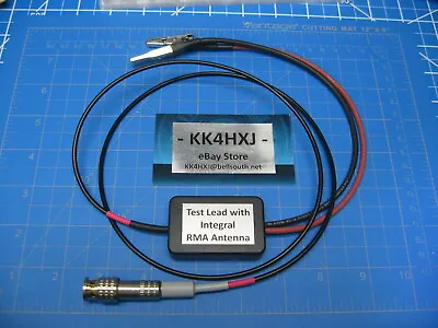 Custom Shielded Test Lead With Integral RMA/RTMA Antenna For Vintage Test Gear • $25.49