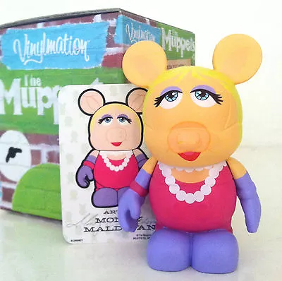 Disney Vinylmation 3  Muppets Series 1 Miss Piggy Collectible Toy Figure Gift • $17.24