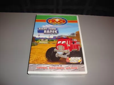 Monster Truck Adventures Right Turn Races DVD Kids Cartoon Bible Homeschool • $5.99