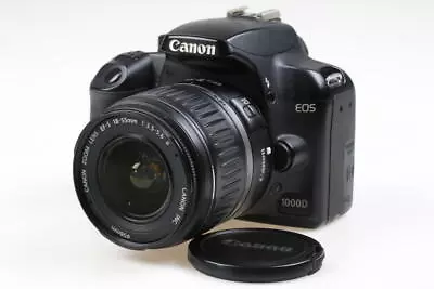 CANON EOS 1000D With EF-S 18-55mm F/3.5-5.6 II - SNr: 1580308189 • £152.78