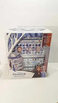 Decorate Your Own Glam Mosaic Jewelry Box Disney Frozen Stickers NIB • $18.99