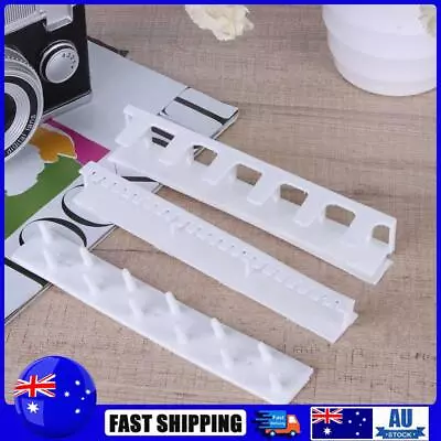 9pcs Adhesive Jewelry Earring Necklace Hanger Organizer Wall Mount(White) • $8.39
