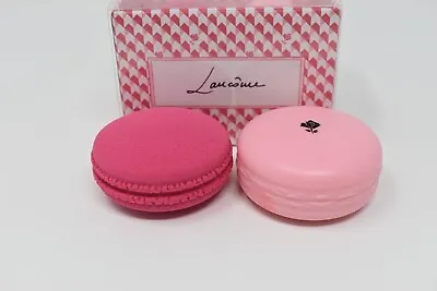 Lancome Le Petit Macaron Blusher & Blending Set 02 Coral Whipped Cream Blush NEW • £14.99