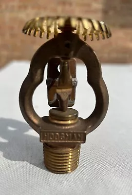 Vintage Hodgman 1970 Brass Fire Sprinkler Head Nos Free Shipping! Wow!! • $12.99