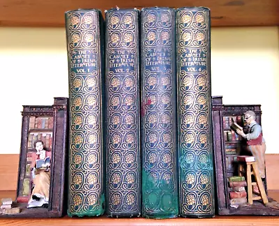 The Cabinet Of Irish Literature-Compl 4 Vols Set-Talwin Morris Binding-Gre • £75