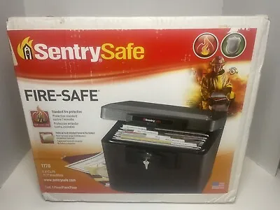 SentrySafe Fireproof Safe Box With Key Lock Safe For Files And Documents • $39.99