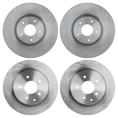 Front And Rear Brake Disc Set For 2009-2021 Nissan Maxima Plain Surface • $142.84