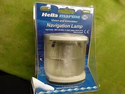 Hella Marine 002984355 Masthead Navigation Light Incandescent 3Nm White Housing • $45