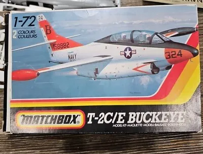 1/72 Scale Matchbox T-2C/E Buckeye Jet Airplane Model Kit PK-42 BN Unassembled • $22