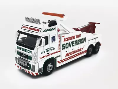 £53.99 • Buy OXFORD SOVEREIGN RECOVERY FOR VOLVO White 1/76 DIECAST MODEL TRUCK