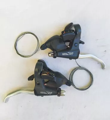 Shimano Deore XT ST-M738 3 X 8 Speed SLR Plus Shifters Brake Lever Combo Vintage • $45