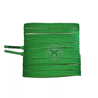 Mr Lacy Goalies - Kelly Green Football Shoelaces - Hexagrip Technology • £9.49