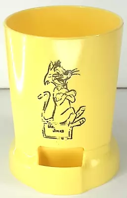 Mr. Jinks Yellow Plastic Cup Hanna Barbera Rare Vintage Cartoon Memorabilia  • $7.69