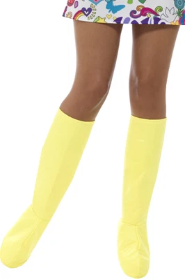 £33.98 • Buy Adults Fancy Dress 1960s Party Footwear Hippy Hippie Gogo Boot Covers Pack Of 3