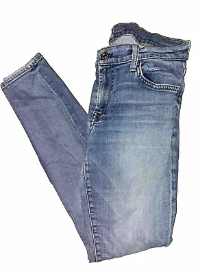 7 Seven For All Mankind Denim Ladies Skinny Jeans 29 Waist • $25