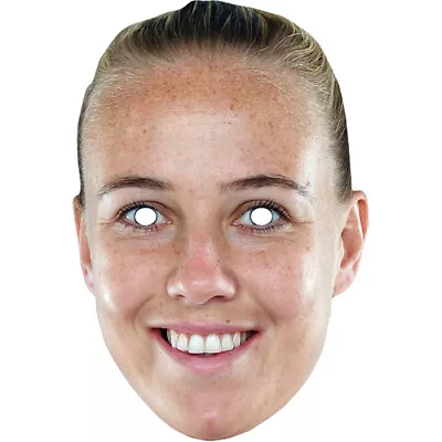 Beth Mead Football Celebrity Card Face Mask - Ready To Wear - Fancy Dress • £1.65