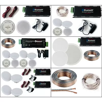 £89.99 • Buy Select A System Bluetooth Ceiling Speaker Kit Wireless Home HiFi Music Players