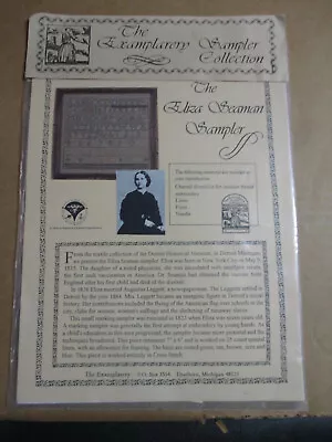 The Examplarery Sampler Collection Eliza Seaman Cross Stitch Kit Detroit Museum • $68