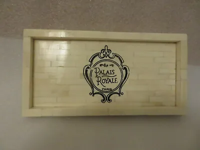 $375 • Buy Vintage French 19th Palais Royal Paris 12in Bone Serving Tray
