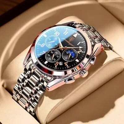 £26.39 • Buy Men's Watches Waterproof Luminous Quartz Man Watch Men's Wristwatch Watches Mens