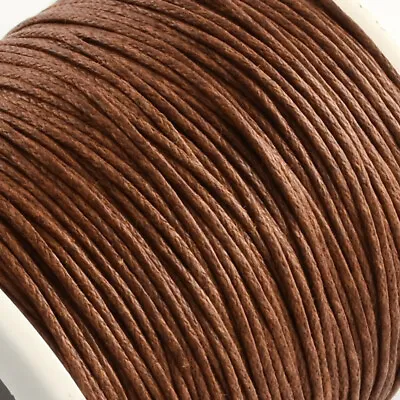 Jewellery Making Waxed Cotton Jewellery Necklace Thread Cord Various Colours. • £1.97