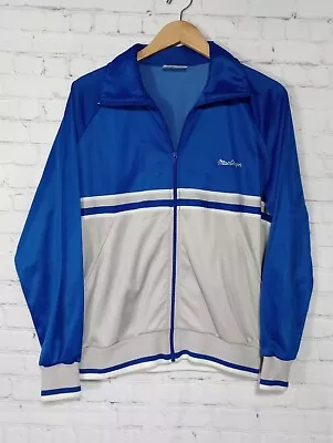 Vintage McGregor Track Suit Jacket Blue Gray Size Large  • $38.12