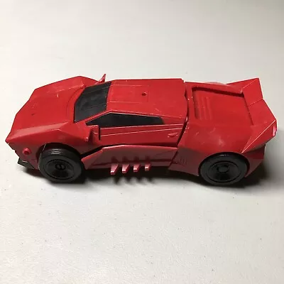 2015 9   Lambo Robot Transformers Red Talking Lamborghini Power Surge Sideswipe  • $9