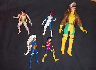 Toybiz X-men Lot! Rogue Marvel Famous Covers & 4 Figures Look! • $25