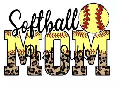 Sublimation Print Softball Mom Ready To Press Heat Transfer • $4