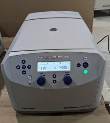 Eppendorf 5430R Refrigerated Centrifuge With FA-45-30-11 Rotor & Lid • $3499.99