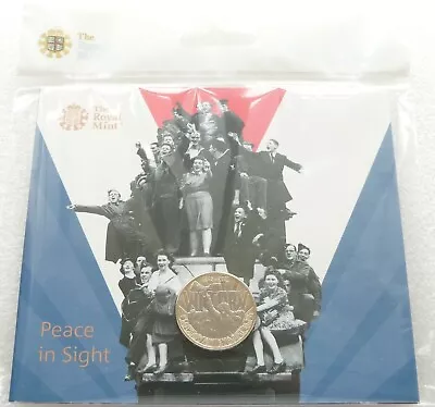 2020 Royal Mint VE-Day 75th Anniversary £2 Two Pound Coin Pack Uncirculated • £0.01