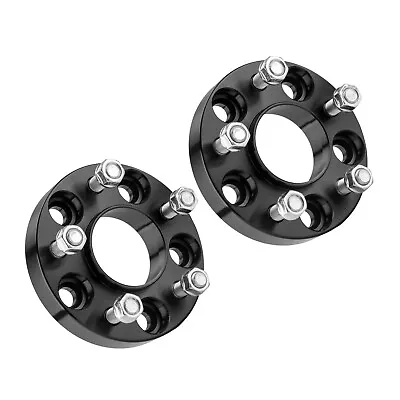 (2) Hubcentric Wheel Spacers | 1  5x4.5 5 Lug | 70.5mm Hub Bore 1/2  X 20 Studs • $32.94