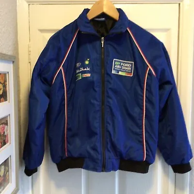 £16.88 • Buy BP Ford Abu Dhabi World Rally Team  Jacket Size Child’s 34 - Racing