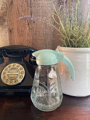 Antique 1930s Vintage Kitchen Hygiene Ware Glass Milk PourerJugPressed Glass • £12