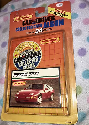 Matchbox Porsche 928S4 Car Album Cards • $9.99