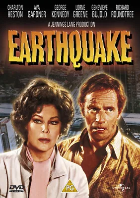 Earthquake DVD (2011) Charlton Heston Robson (DIR) Cert PG Fast And FREE P & P • £3.48