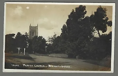Vintage RP Postcard Parish Church Brightlingsea Near Colchester Essex. • £6