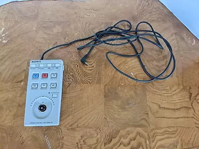 SONY Remote Control Unit DSRM-20 For Video Editing - MISSING JOG WHEEL • $52.50