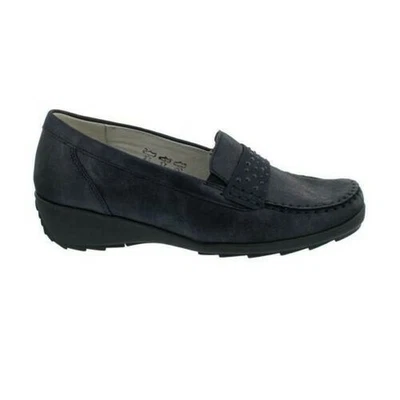 £103.82 • Buy Waldläufer Hanin, Moccasin, Bronx Nubuck Bronx, Notte Navy Notte
