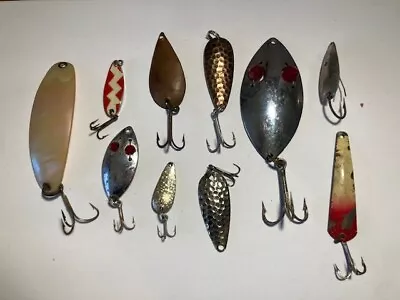 Vintage Fishing Spoon Collection Of 10 • $0.99