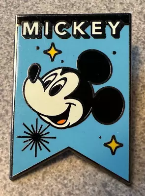 Disney Pin Mickey Mouse Blue Banner And Friends 2023 • $8.99